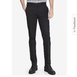 Express men innovator slim cotton dress pant